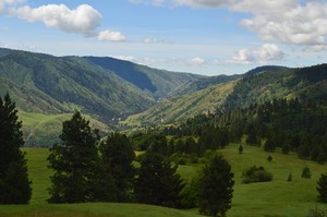 Banks Idaho rolling hills landscape