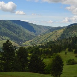 Banks Idaho rolling hills landscape