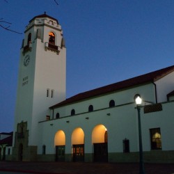 Boise Depot at Sunset