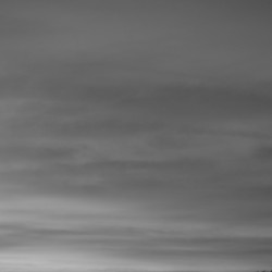 Sunset in Black and White