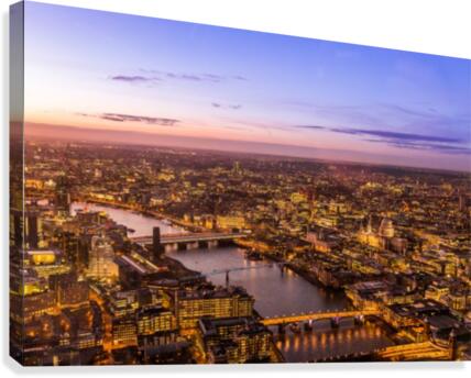 City Lights  Canvas Print