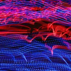 lights abstract curves long exposure
