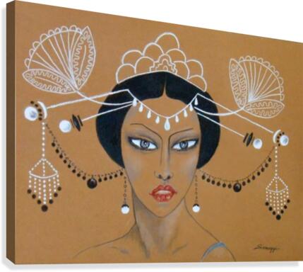 Eastern Elegance Canvas Print