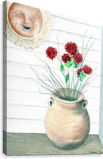 Clay Pot Canvas Print