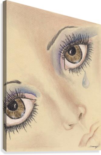 Tree Tears Canvas Print