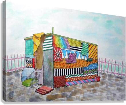 Patchwork Pad Canvas Print