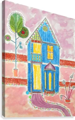 Happy Gingerbread Canvas Print