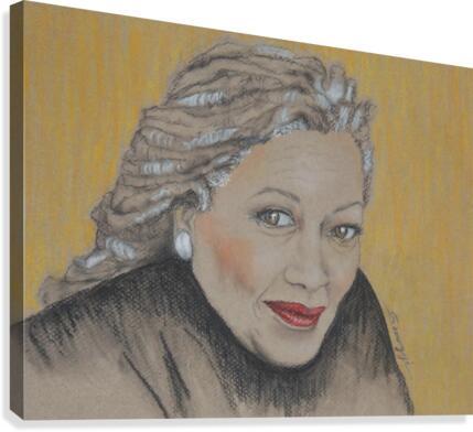 Toni Morrison Canvas Print