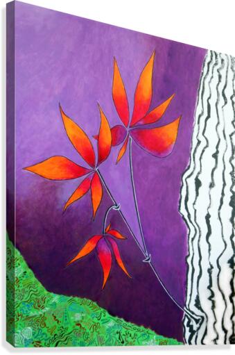 Flowering Tree Canvas Print
