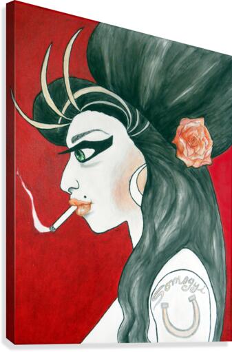 Winehouse Canvas Print