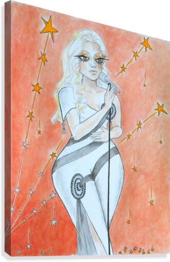 Blond Bombshell No. 1 Canvas Print