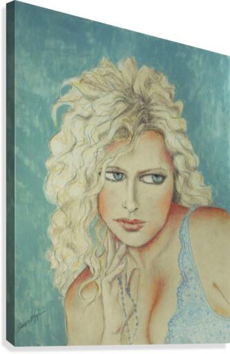 Blond Bombshell No. 2  Canvas Print