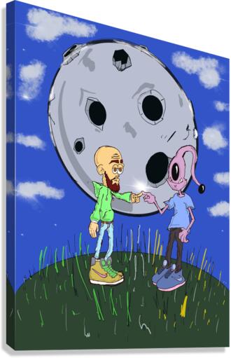 We are one  Canvas Print