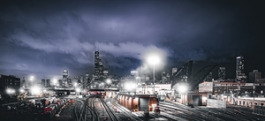 South Side Train Yards Chicago 1