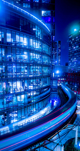 Office Space at Night