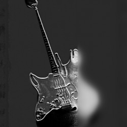 25 Silver Guitar
