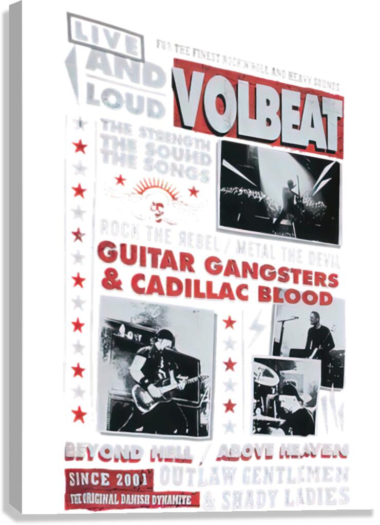 Volbeat 12 Canvas Print