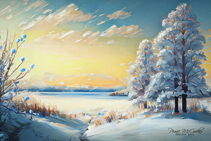 Sunny Winter Landscape