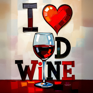 I Love Red Wine