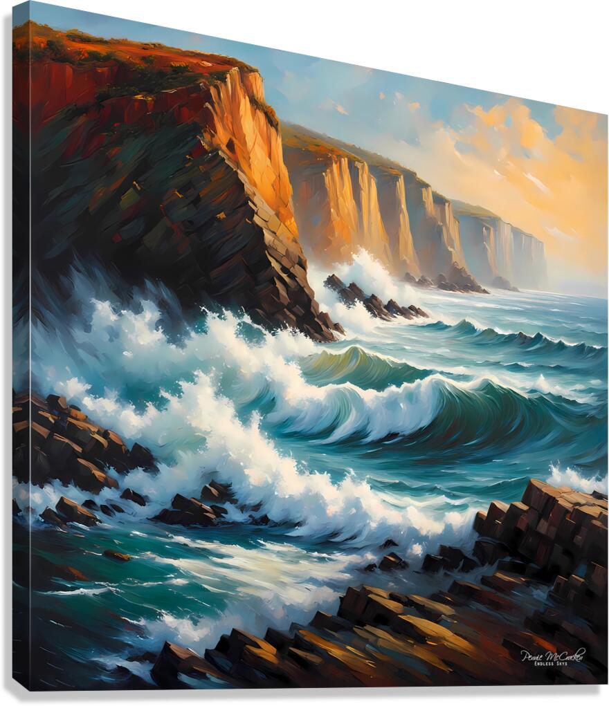 Ocean Waves Canvas Print