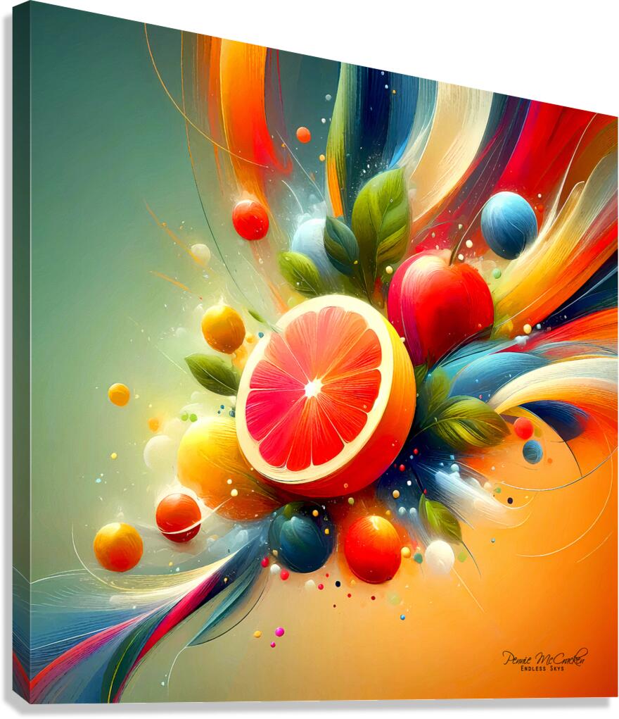 Fruitopia Canvas Print