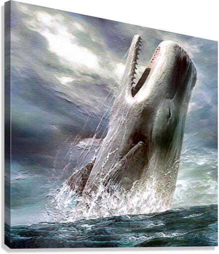 Sperm Whale Canvas Print