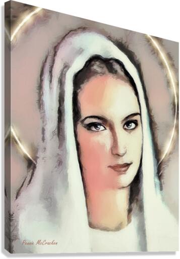 Virgin Mary Canvas Print