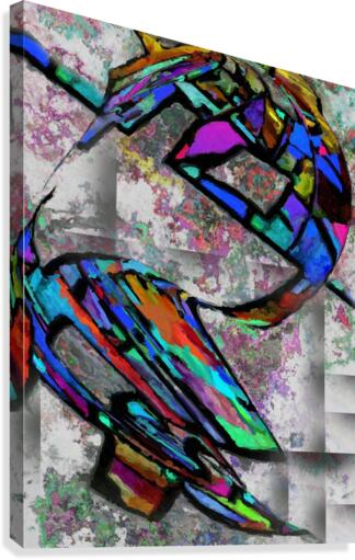 Staned Canvas Print