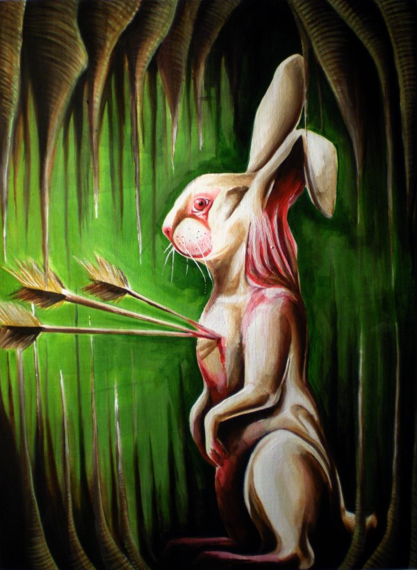 White Rabbit by Adam Gillespie Artwork