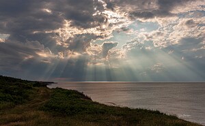 Beautiful sunset on the North Shore PEI