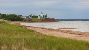 Fall Evening at the Beach