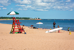 Beach day at Panmure Island PEI