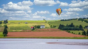 Ballon Riding in PEI