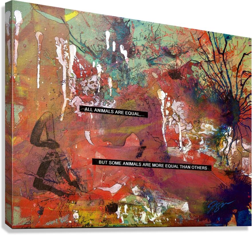 More Equal Canvas Print