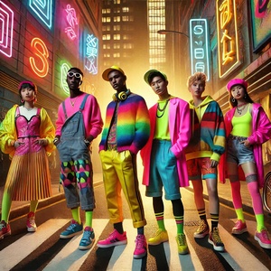 Friends on the street 14