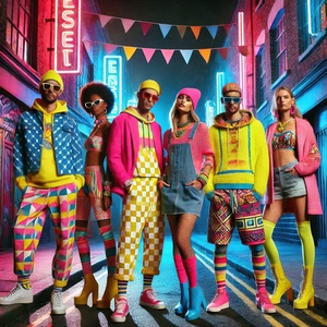 Friends on the street 5