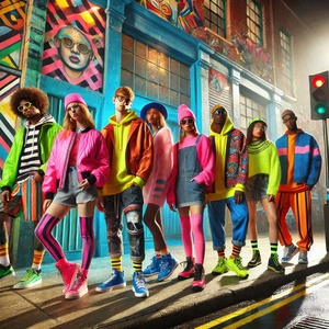 Friends on the street 15