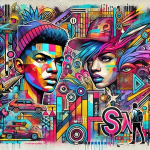 Graffiti drawing 18