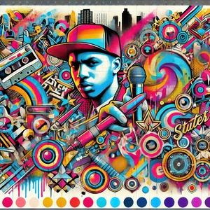 Graffiti drawing 1