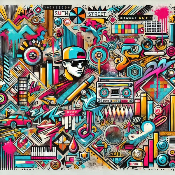Graffiti drawing 13 by Hamo