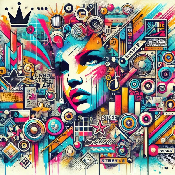 Graffiti drawing 27 by Hamo