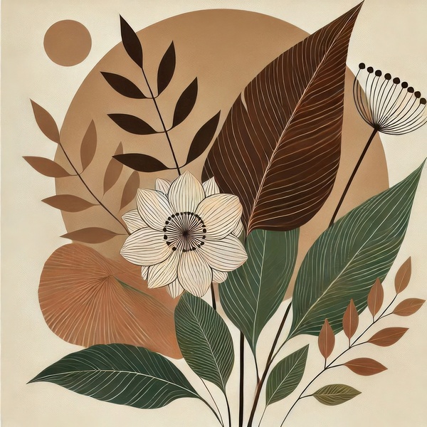 Plant art board 10 by Hamo