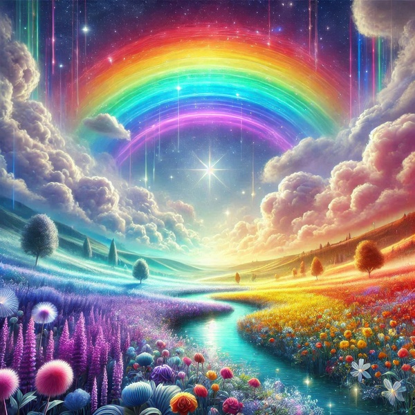 charming colorful nature 30 Print