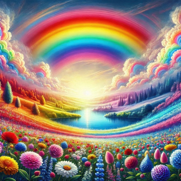 charming colorful nature 9 by Hamo