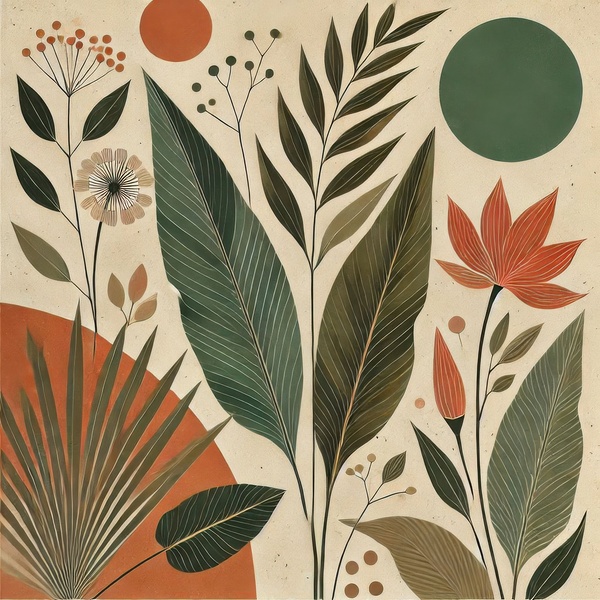 Plant art board 8 by Hamo