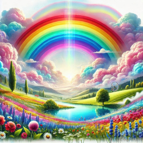 charming colorful nature 27 by Hamo