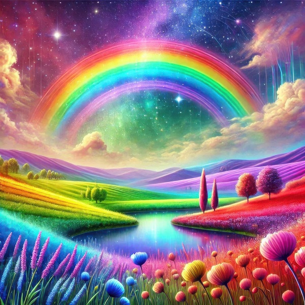 charming colorful nature 8 Print