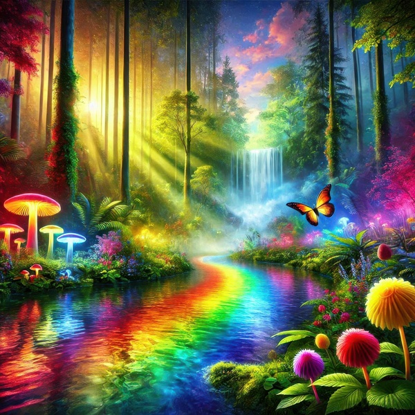 charming colorful nature 17 by Hamo