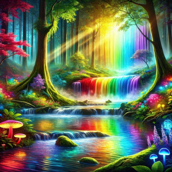 charming colorful nature 5 Print