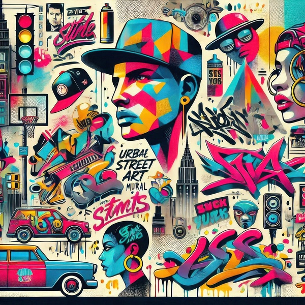 Graffiti drawing 30 by Hamo